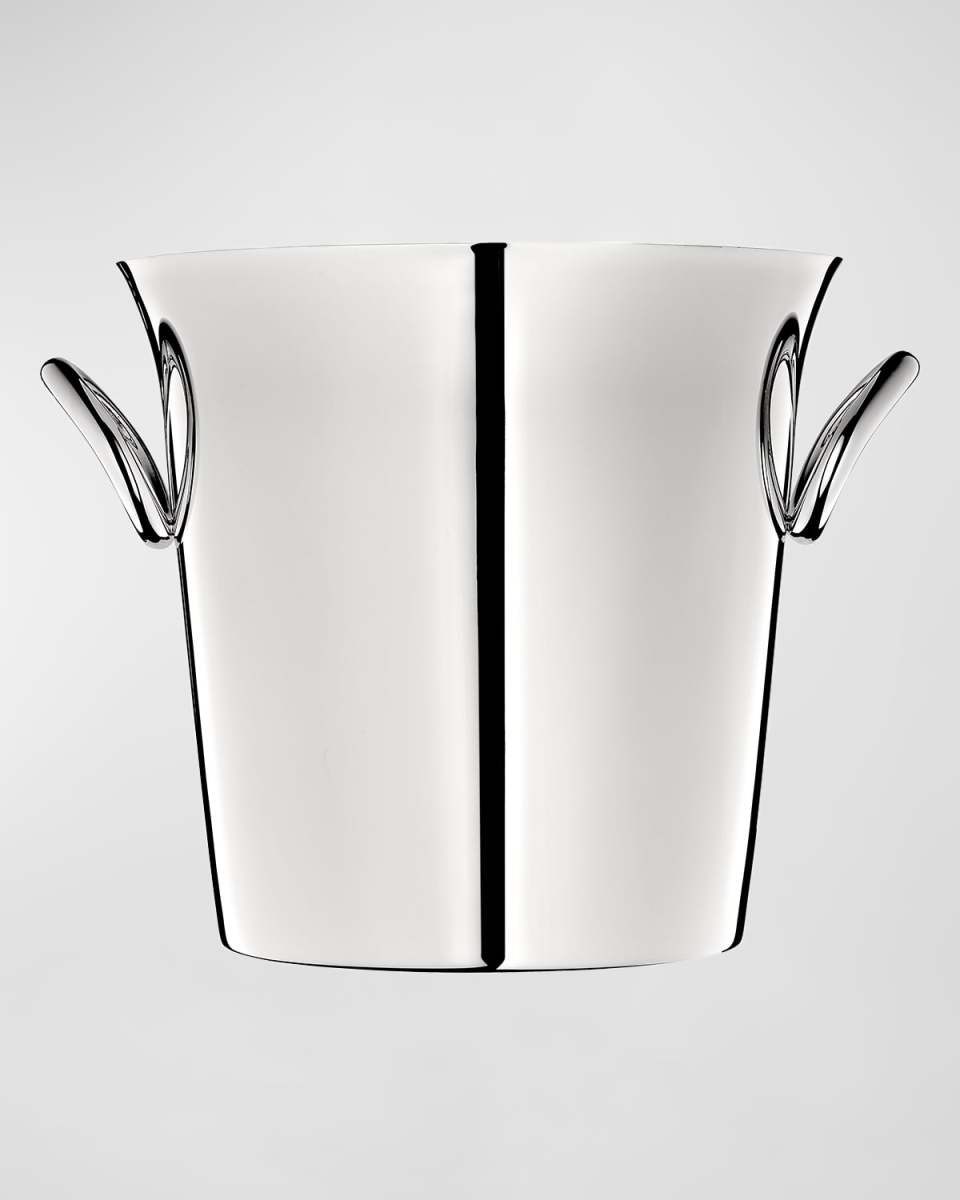 Vertigo Silver-Plated 2 Bottle Champagne Bucket